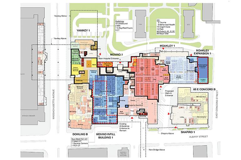 Boston Medical Center Campus Map - United States Map